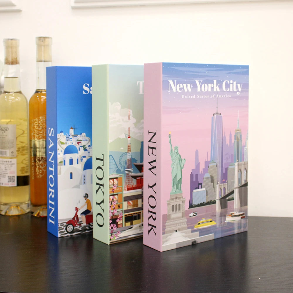 DECORATIVE BOX 'BOOK' - CITY COLLECTION