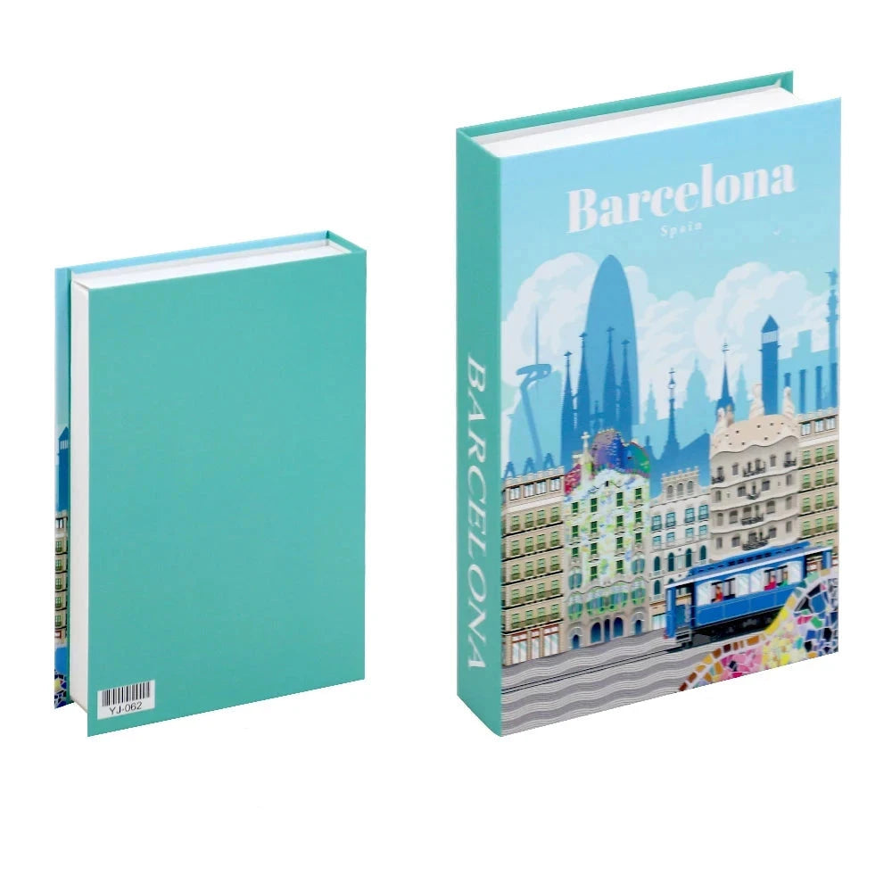 DECORATIVE BOX 'BOOK' - CITY COLLECTION