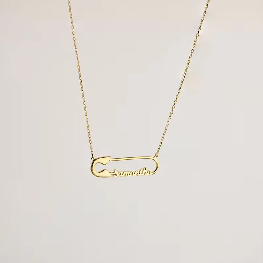 CUSTOM PAPERCLIP NECKLACE