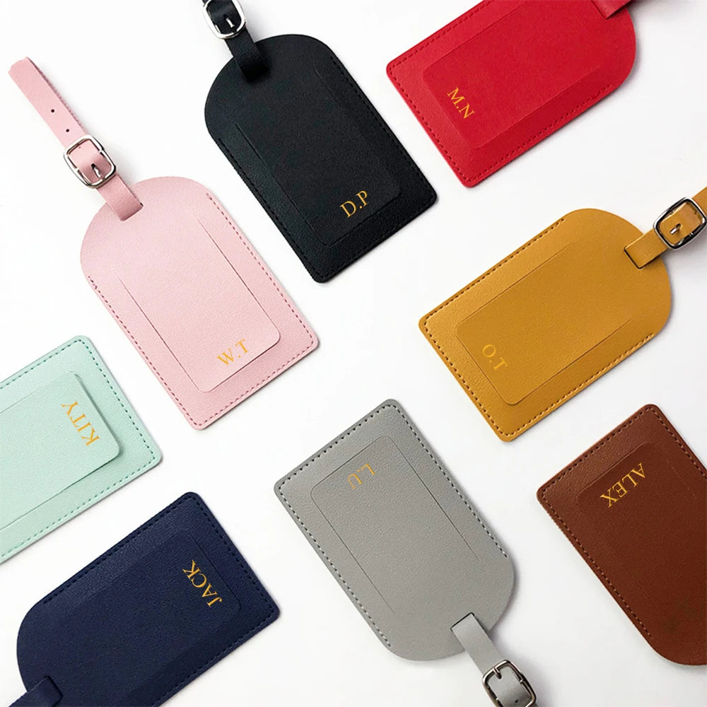 CUSTOM EMBOSSED LUGGAGE TAG