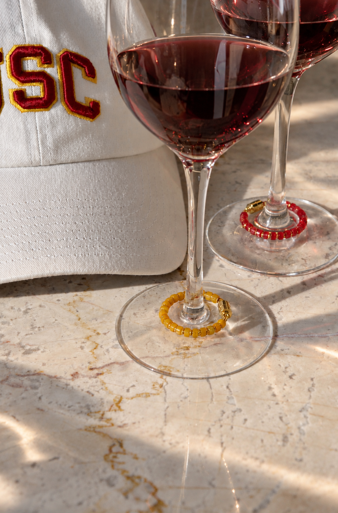 Game Day House of Hez Magnetic Wine Charms