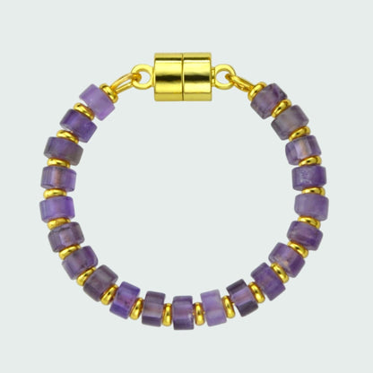 Magnetic Wine Charm - Amethyst