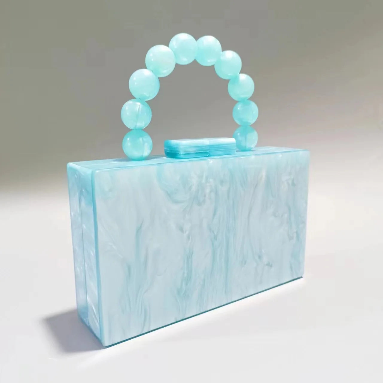 SOLID ACRYLIC CLUTCH