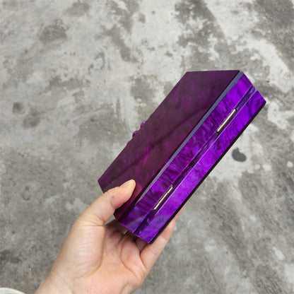 SOLID ACRYLIC CLUTCH